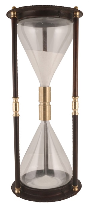 Sand Timer Leather